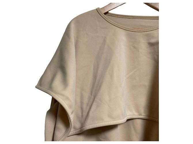 Autre Marque Sudadera Oversized Flare Acka Beige - vista 3