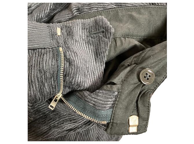 Autre Marque Cordyroy-Hose Isabel Marant Schwarz - Ansicht 4