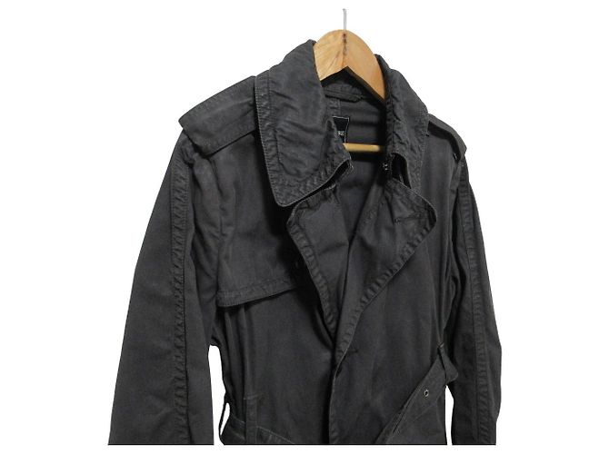 Autre Marque Deuxieme Classe LALLURE Trench Coat Castaño - vista 4