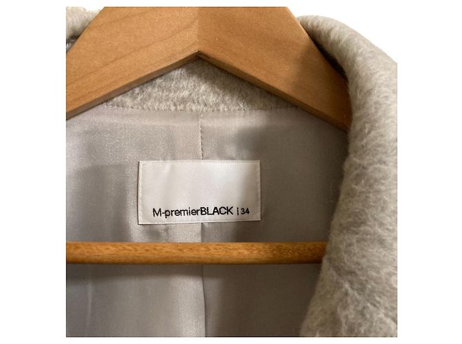 Autre Marque Giacca corta M-Premier BLACK in misto mohair Beige - vista 5
