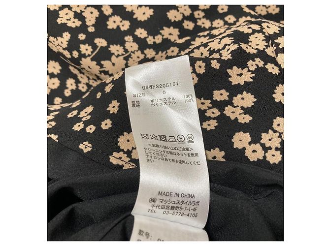 Autre Marque Falda Mila Owen con estampado en sesgo Naranja - vista 5