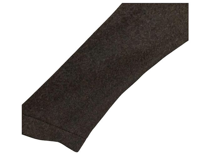 Autre Marque Abrigo GRENFELL Melton de cuello sencillo Castaño - vista 3