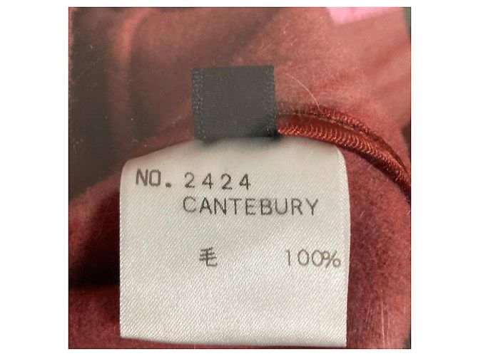 Autre Marque Abrigo GRENFELL Melton de cuello sencillo Castaño - vista 8