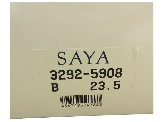 Autre Marque SAYA Lederlange Stiefel Schwarz - Ansicht 10