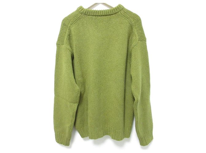 Pull en maille Jacquard avec logo MARC JACOBS Vert Kaki - vue 2