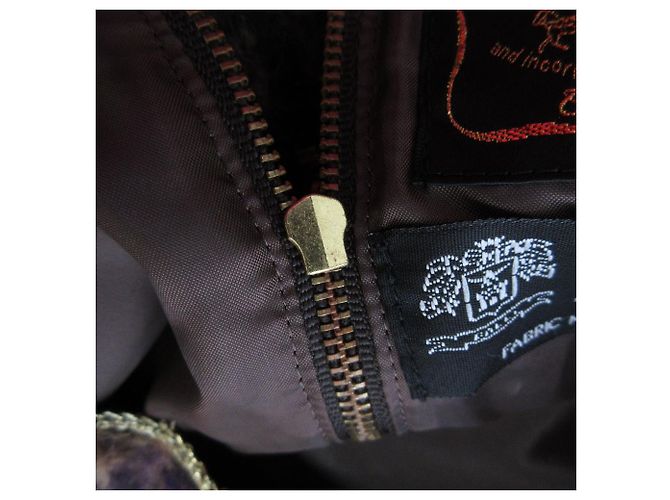 Autre Marque PULL CLOTH&CROSS BALLI de mezcla de alpaca con cuadros Castaño Negro Púrpura - vista 9