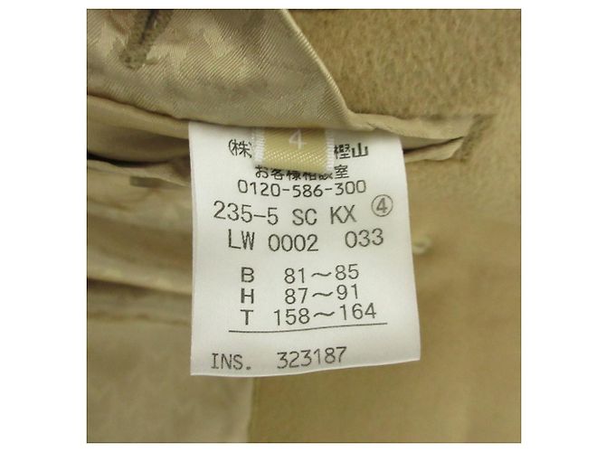 Abrigo largo de angora Michael Kors Beige - vista 8