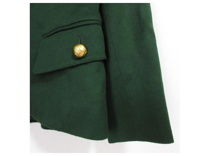 Giacca in lana Hermès 40 Verde - vista 5