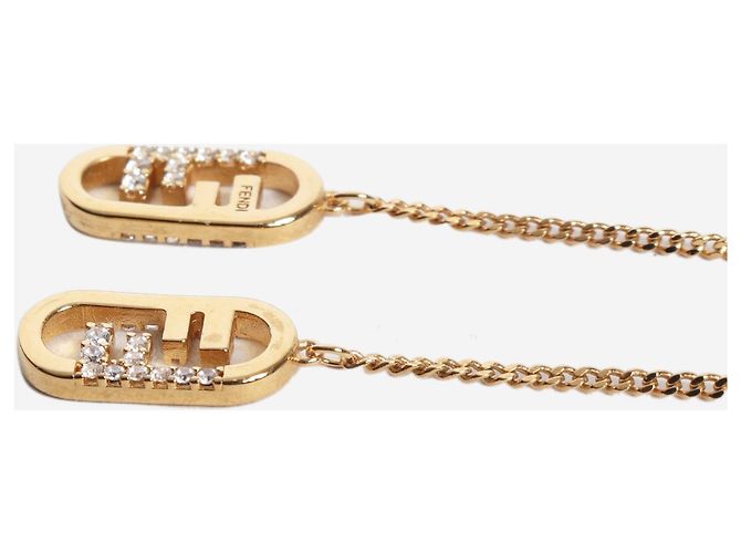 Fendi Gold O'Lock Hängeohrringe - Ansicht 5