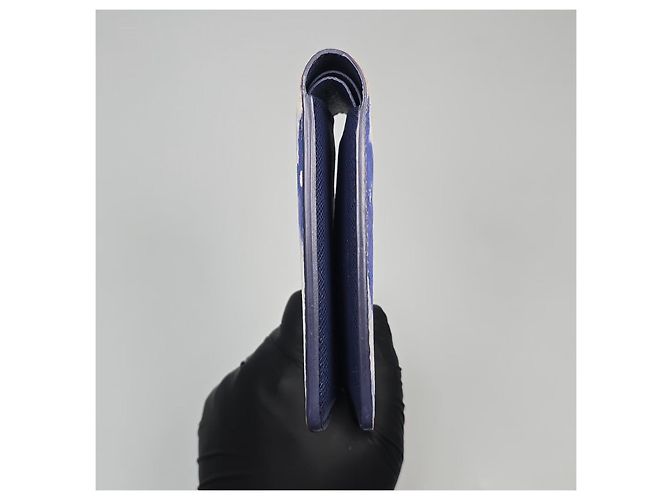 Louis Vuitton Watercolor Blue Monogram Multiple Wallet Bifold - view 6