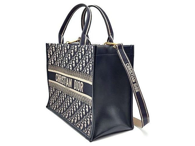 Dior Tote Book Christian Oblique Medium Multicolore - vista 2