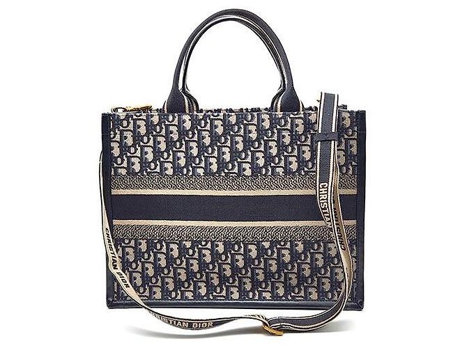 Dior Tote Book Christian Oblique Medium Multicolore - vista 3