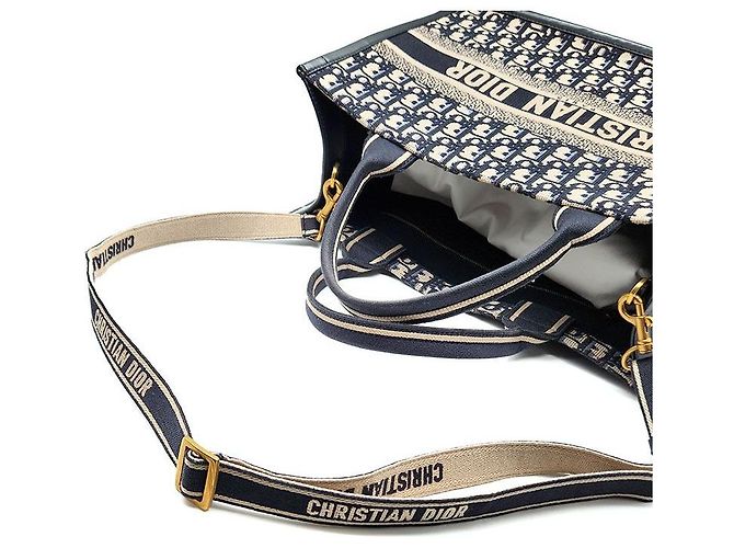 Dior Tote Book Christian Oblique Medium Multicolore - vista 5