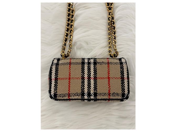 Burberry Mini borsa Lola Boucle Multicolore - vista 2