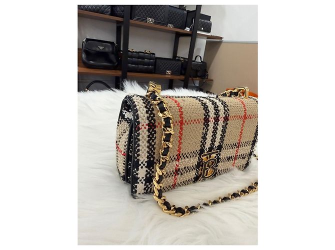 Burberry Mini borsa Lola Boucle Multicolore - vista 6