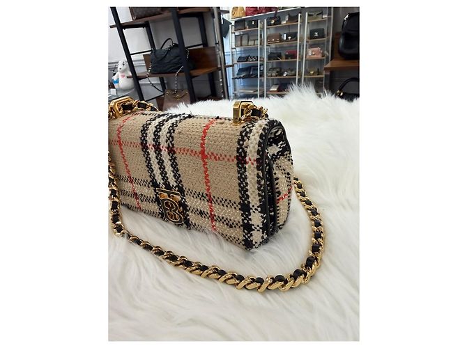 Burberry Mini borsa Lola Boucle Multicolore - vista 7