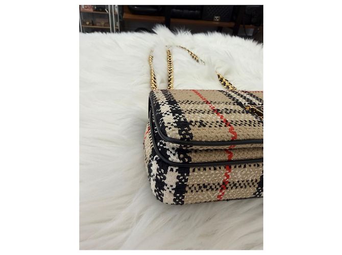 Burberry Mini borsa Lola Boucle Multicolore - vista 9