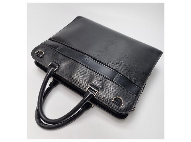 Louis Vuitton Valigetta Bassano MM Nero - vista 12