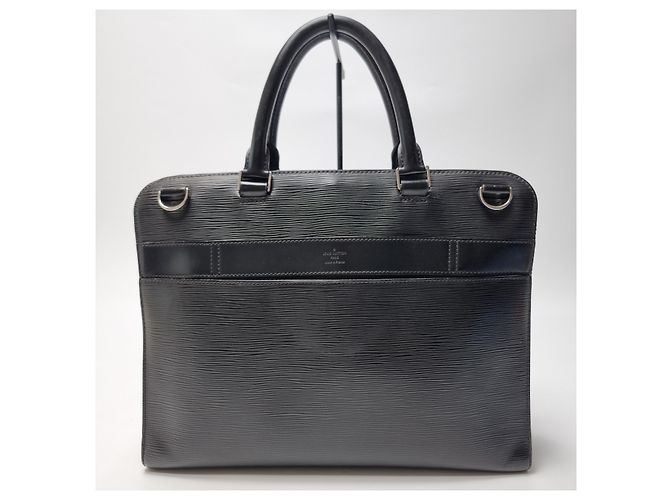 Louis Vuitton Valigetta Bassano MM Nero - vista 2