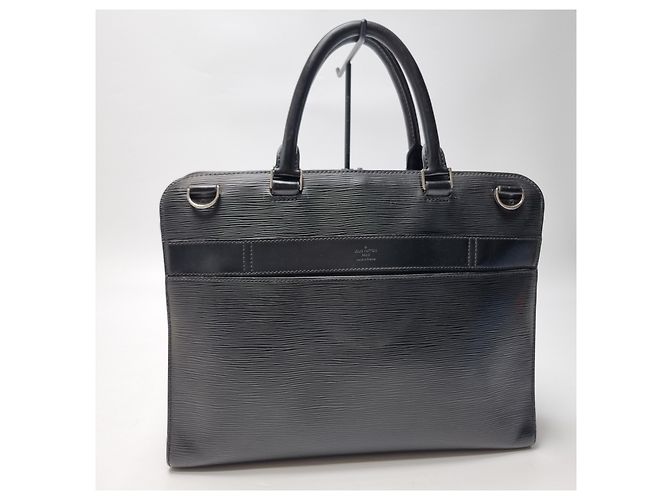 Louis Vuitton Valigetta Bassano MM Nero - vista 4