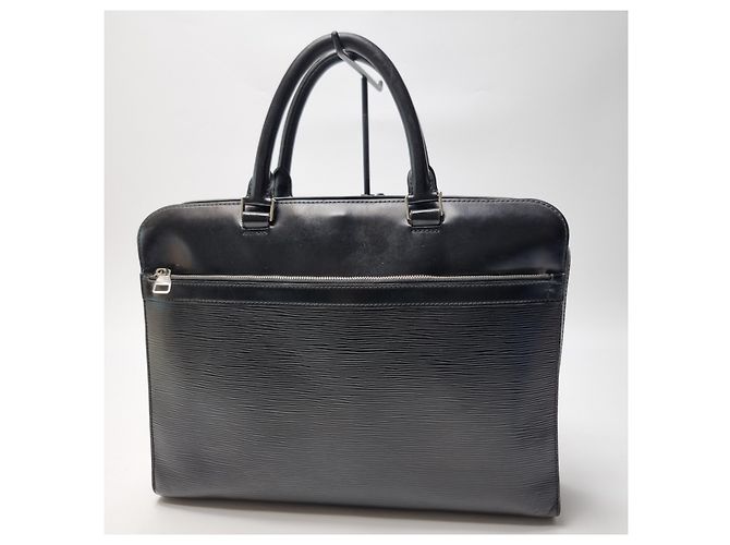 Louis Vuitton Valigetta Bassano MM Nero - vista 6