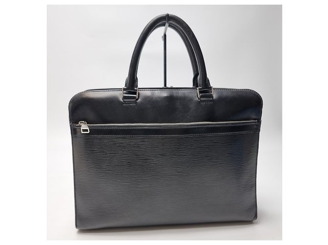 Louis Vuitton Valigetta Bassano MM Nero - vista 7