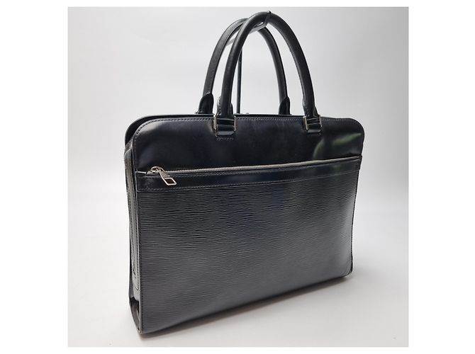 Louis Vuitton Valigetta Bassano MM Nero - vista 8