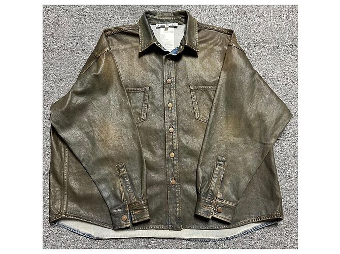 Acne Camicia in denim con bottoni (Setup) Multicolore - vista 6