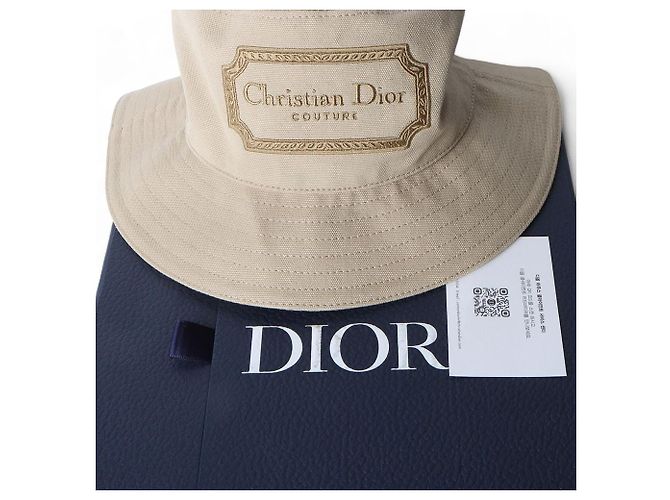 Dior Cappello Bucket Couture Marrone - vista 6
