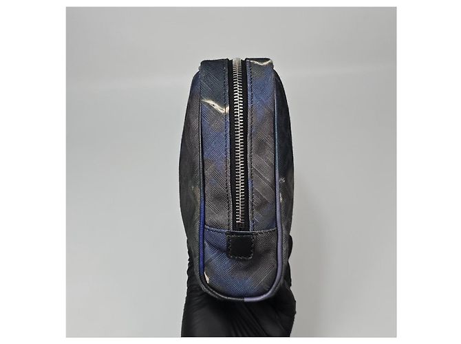 Fendi Pochette in jacquard FF con logo multi
 Multicolore - vista 5