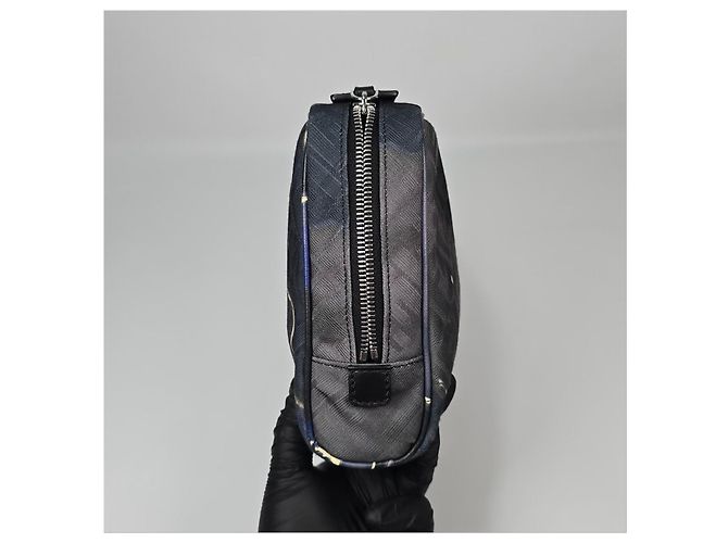 Fendi Pochette in jacquard FF con logo multi
 Multicolore - vista 7
