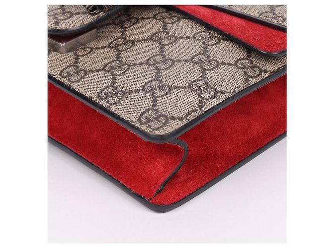 Gucci Borsa a tracolla Dionysus Small con catena rossa Rosso - vista 10