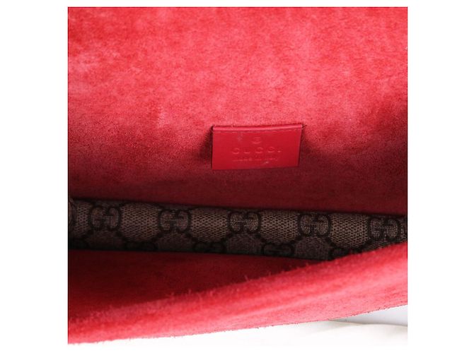 Gucci Borsa a tracolla Dionysus Small con catena rossa Rosso - vista 11