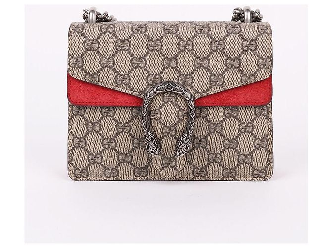 Gucci Borsa a tracolla Dionysus Small con catena rossa Rosso - vista 2