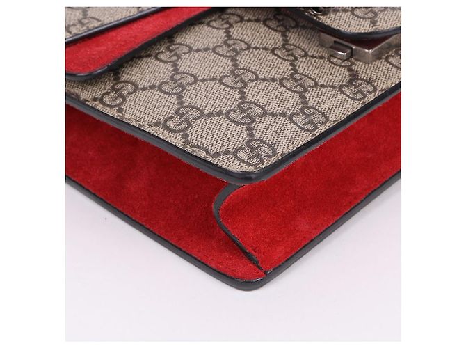 Gucci Borsa a tracolla Dionysus Small con catena rossa Rosso - vista 9