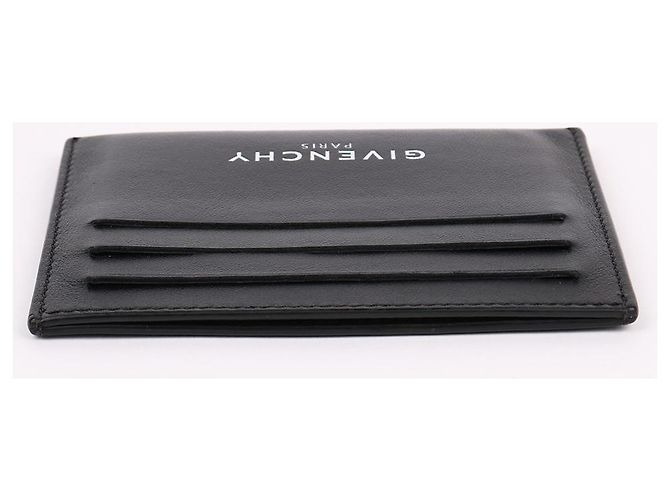 Givenchy Logo Black Unisex Card Wallet - view 10