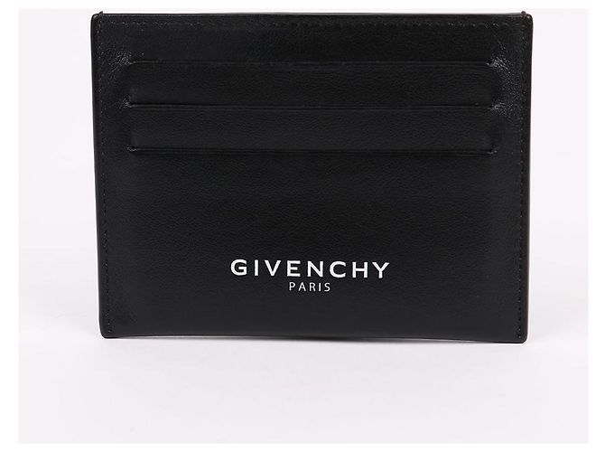 Givenchy Logo Black Unisex Card Wallet - view 2