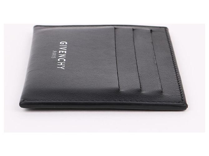 Givenchy Logo Black Unisex Card Wallet - view 7