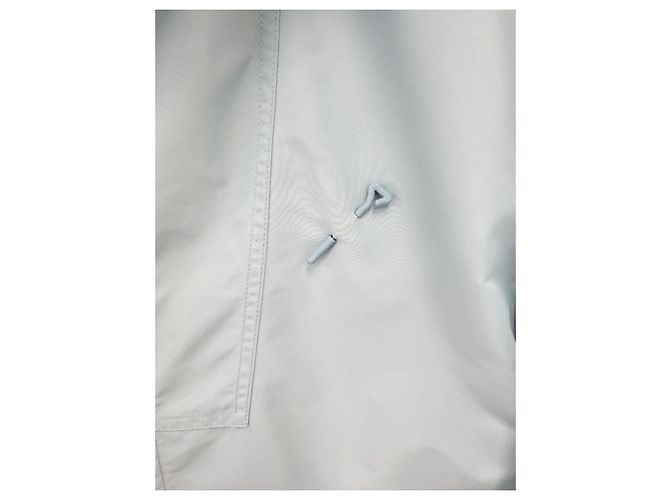 Louis Vuitton Windbreaker reversibile Monogram Bianco - vista 5