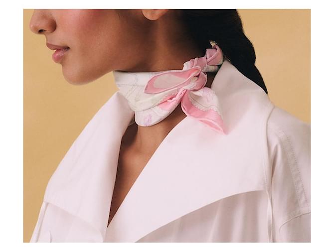 Hermès Sciarpa con dettagli Bianco - vista 5