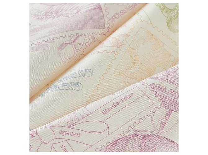 Hermès Sciarpa con dettagli Bianco - vista 6