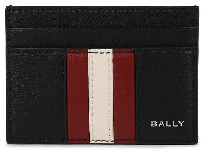Bally Leather Card Holder Black - view 3
