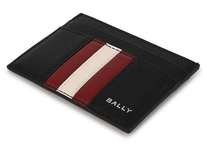 Bally Leather Card Holder Black - view 6