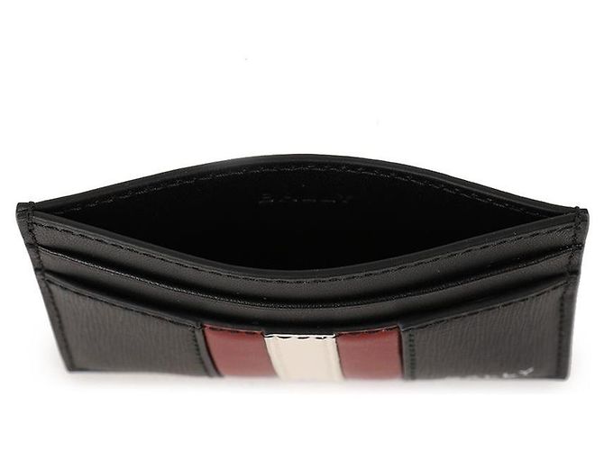 Bally Leather Card Holder Black - view 7