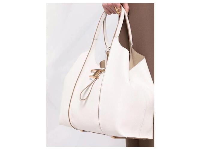 Tod's Timeless Shopper Bag Small Bianco - vista 4