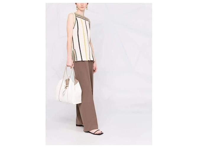 Tod's Timeless Shopper Bag Small Bianco - vista 5