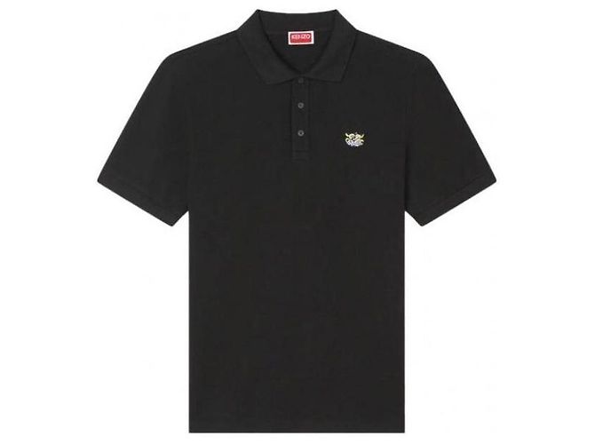 Kenzo Polo Slim in cotone Wild Tiger - vista 4