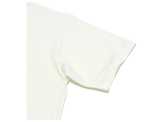 Céline Lockeres T-Shirt aus Baumwolljersey Weiß - Ansicht 5