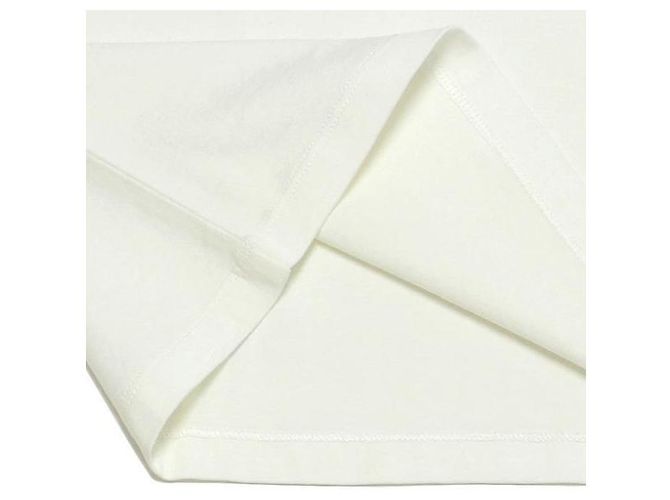 Céline Lockeres T-Shirt aus Baumwolljersey Weiß - Ansicht 6