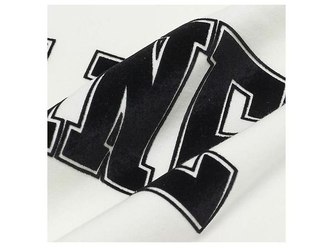 Céline Lockeres T-Shirt aus Baumwolljersey Weiß - Ansicht 8